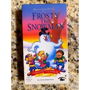 Frosty the Snowman Christmas Classics 1993 VHS Movie Animated Kids Family Fun